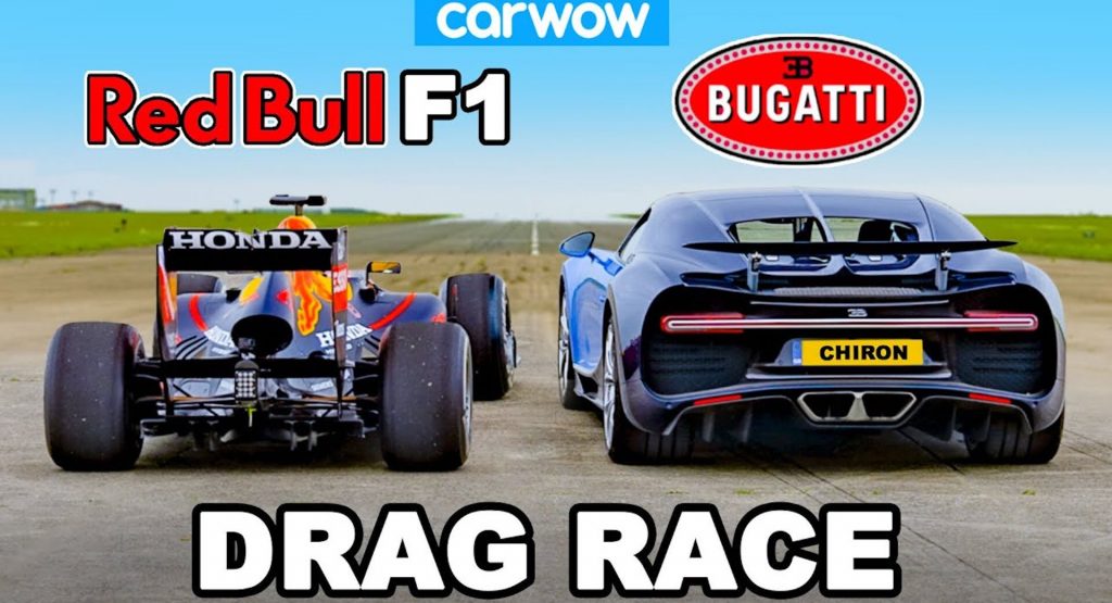 A mundet që një makinë e Formula 1 ta mundë Bugatti Chiron?