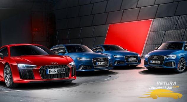 Audi me 15 modele RS deri më 2018