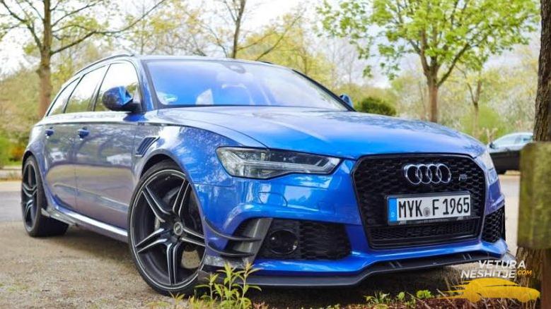 Audi RS6 Avant, me ndryshime interesante nga ABT (Foto)