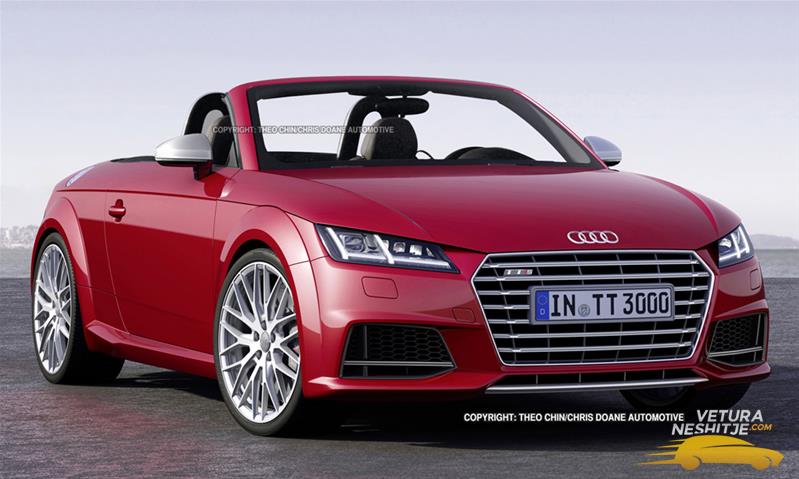 Audi TT Roadster i ri konfirmohet zyrtarisht