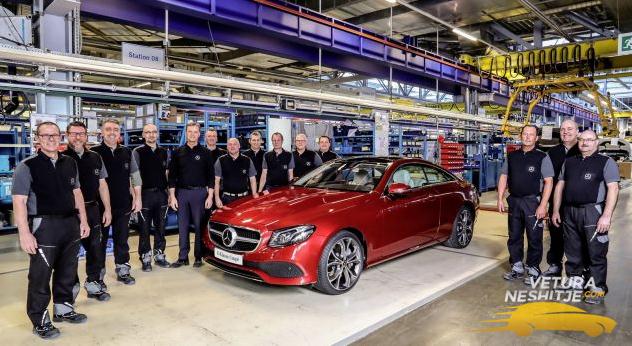 Fillon prodhimi i Mercedesit të ri (Foto)