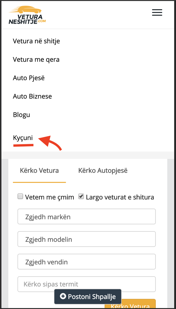 Kycja ose login