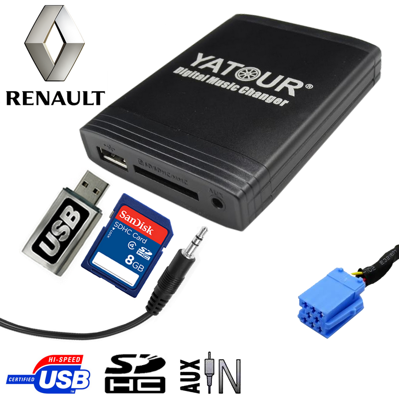 Ku muj me gjet n`Kosov me ble Converter (USB/Aux) per Renault Megane 2 